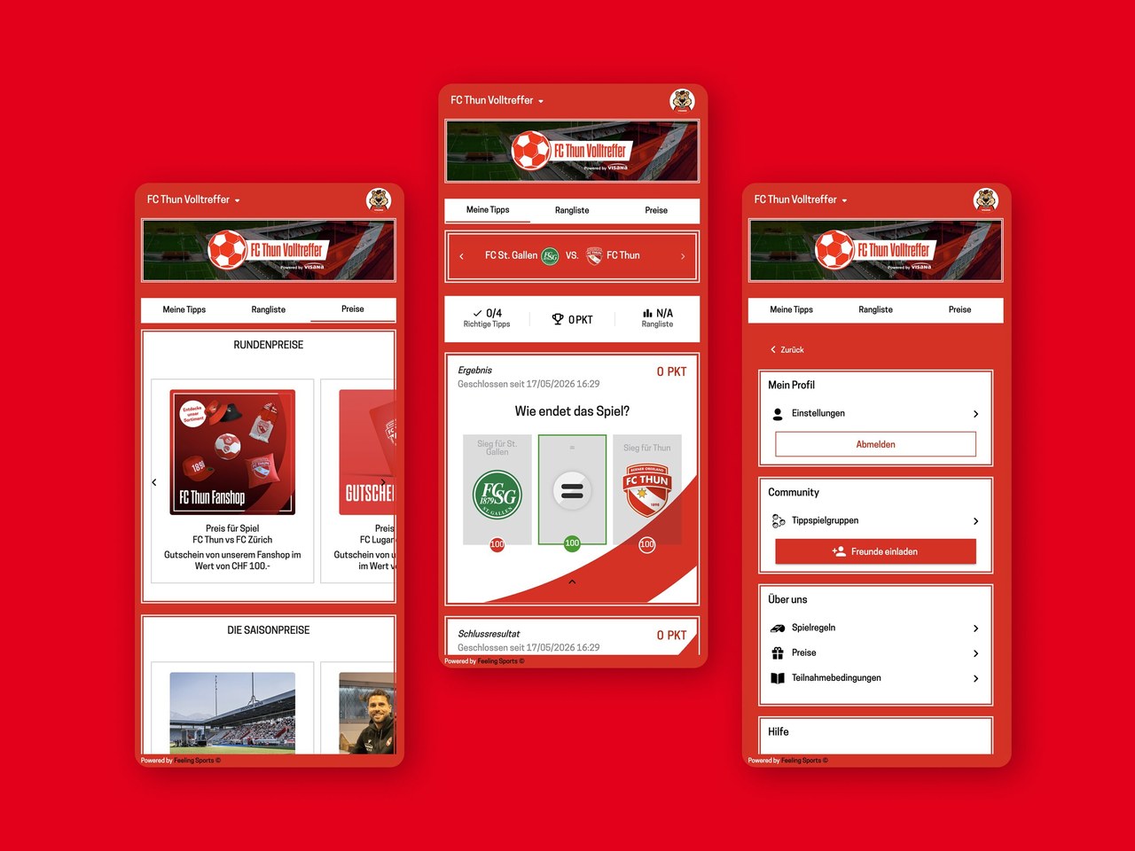 FC Thun Meisterkommunikation Kampagne