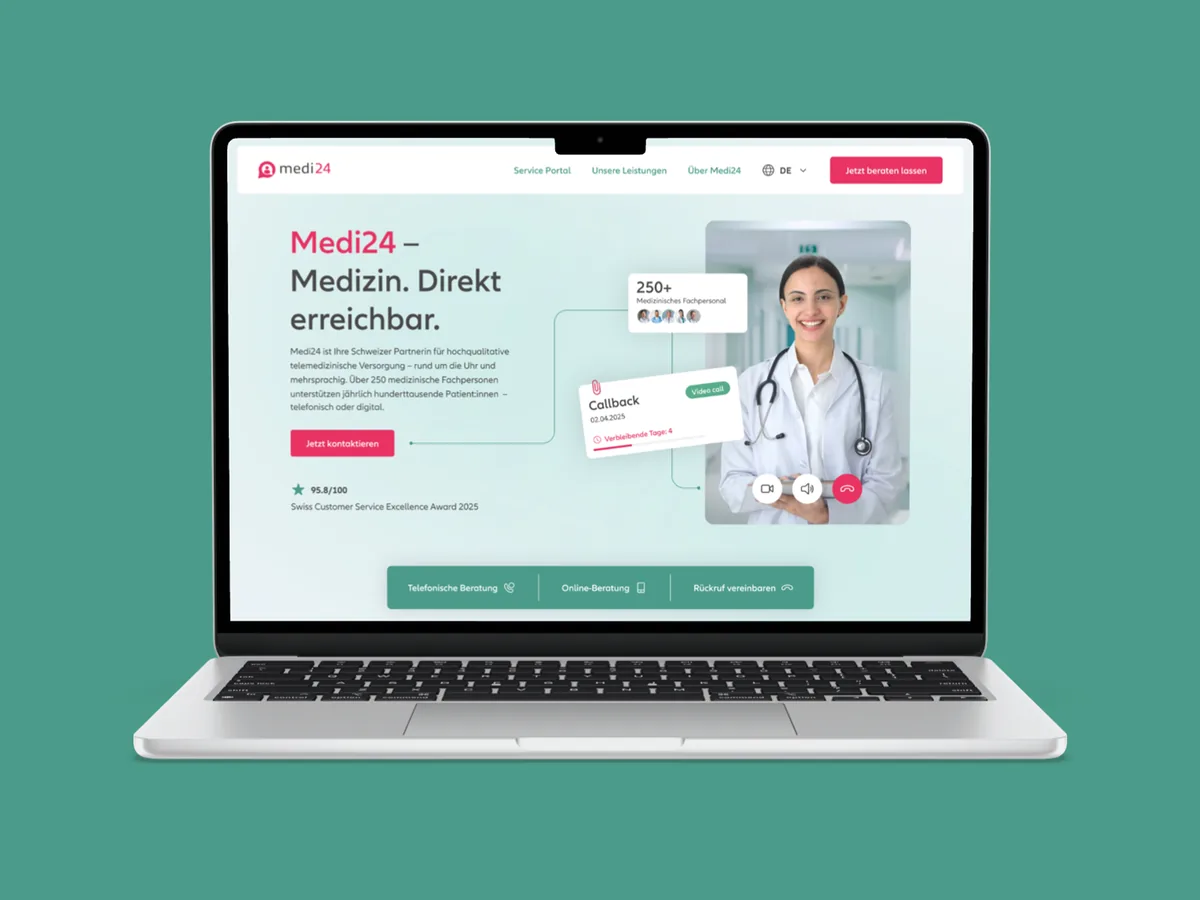 Medi24 Website Detail